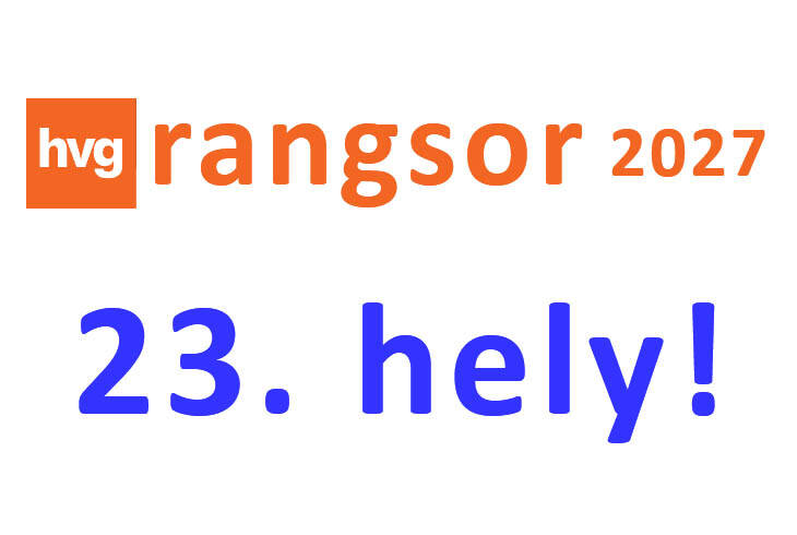 HVG rangsor 2027: 23. hely