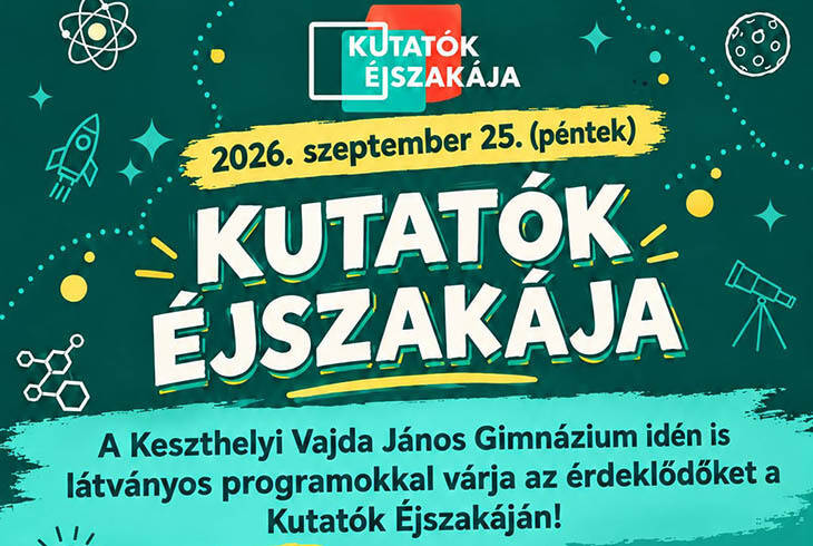 Kutat�k �jszak�ja - 2026.09.25.