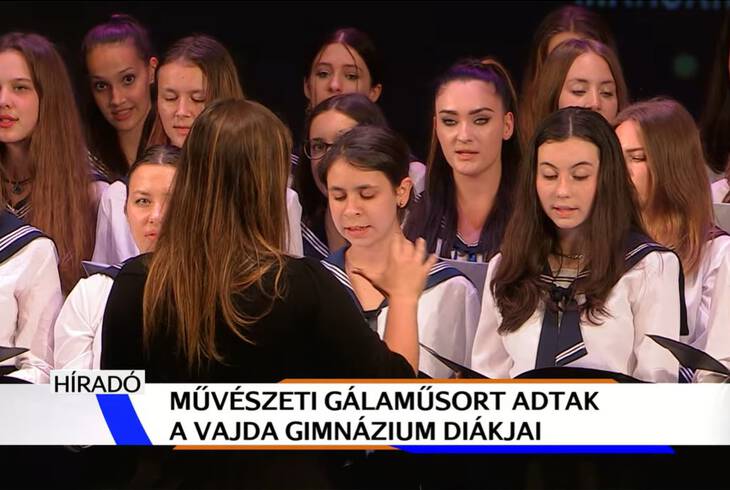 TV Keszthely - Híradó: A gimnázium tehetséges diákjai adtak gálaműsort
