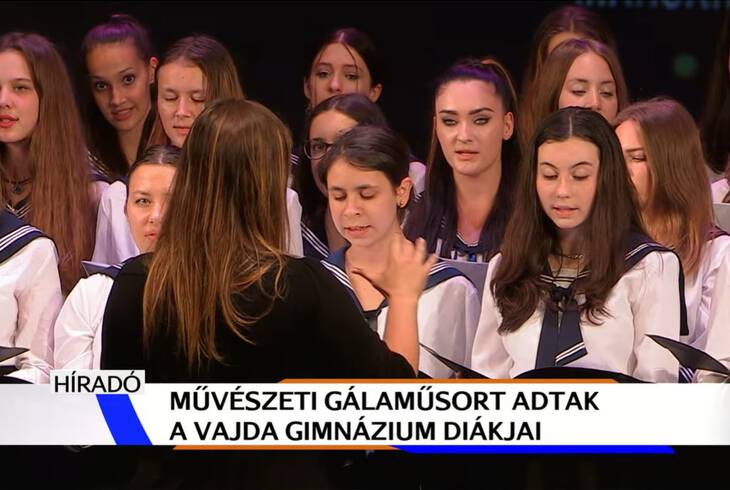 TV Keszthely - Hrad: A gimnzium tehetsges dikjai adtak glamsort
