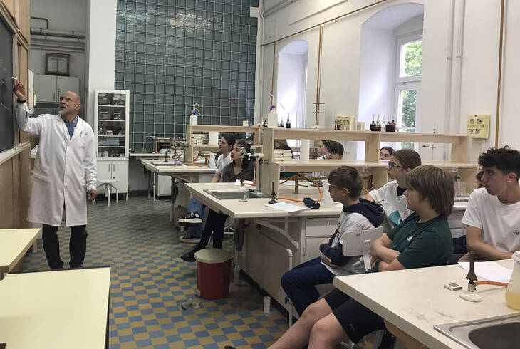 2025-05-29 Sznes kmia – ltogats a MATE Georgikon Campusnak laboratriumban