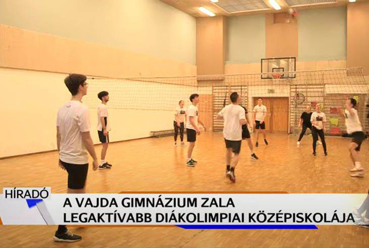TV Keszthely - Hrad: Elismertk a gimnzium dikolimpiai aktivitst