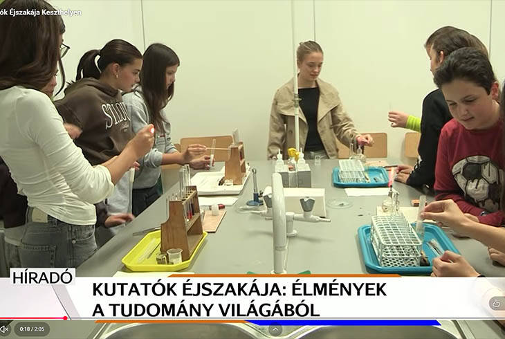 TVKeszthely - H�rad�: Kutat�k �jszak�ja Keszthelyen